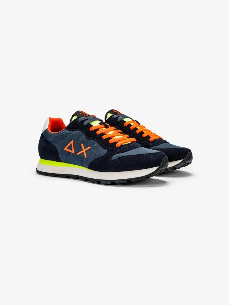 SNEAKERS UOMO SUN 68 TOM FLUO NAVY BLUE Z34102 07