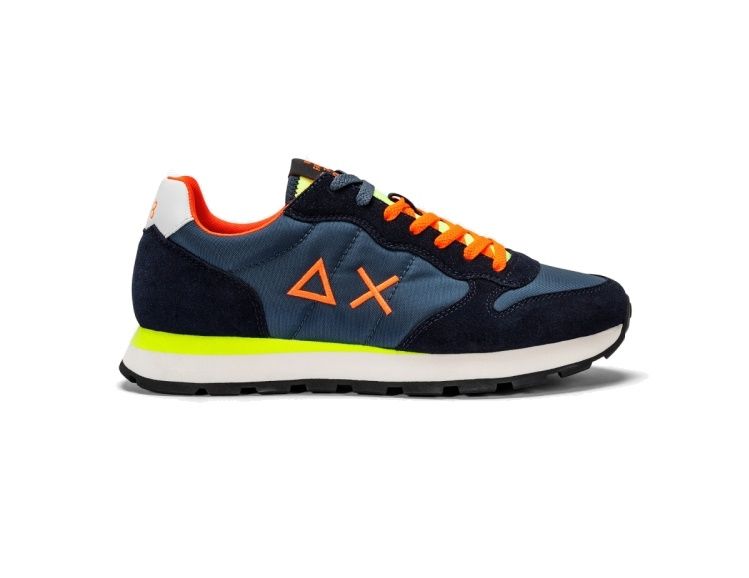 SNEAKERS UOMO SUN 68 TOM FLUO NAVY BLUE Z34102 07