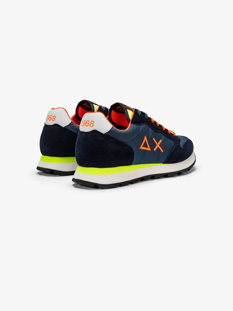 SNEAKERS UOMO SUN 68 TOM FLUO NAVY BLUE Z34102 07