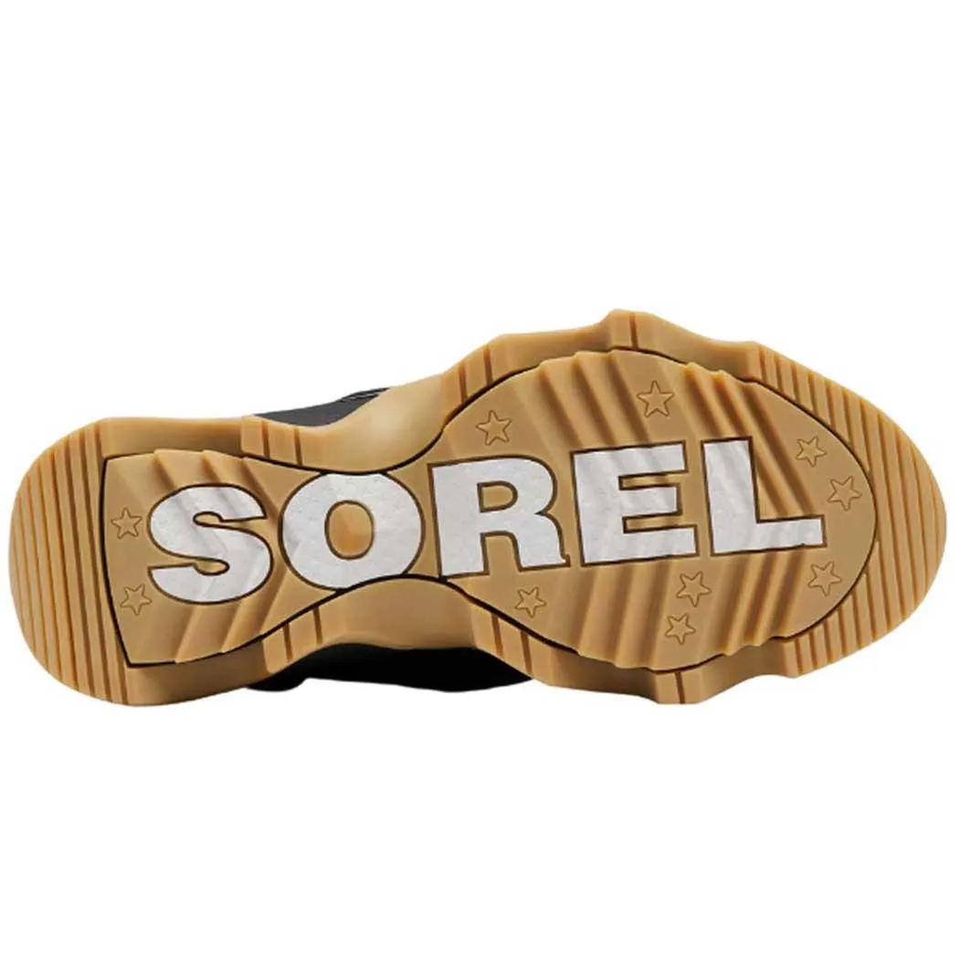 Sorel Kinetic Impact Puffy Zip WP Black/ Sea Salt (Women's)