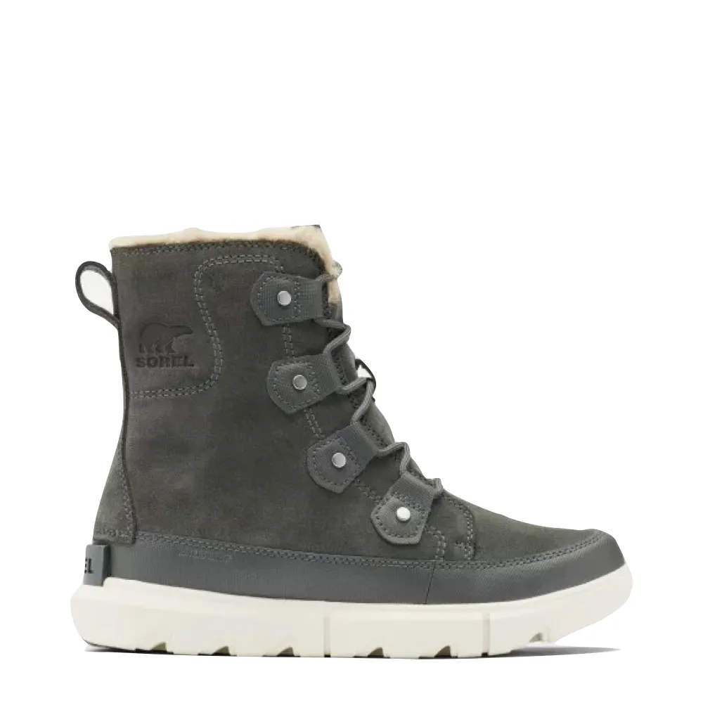 Sorel Women's Sorel Explorer II Joan Waterproof Boot in Grill Grey or Black