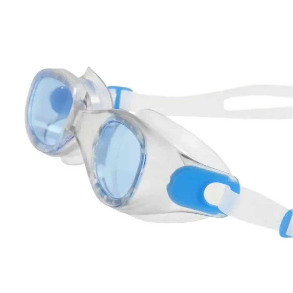 Speedo Adult Futura Classic Swimming Goggle (Clear/Blue)