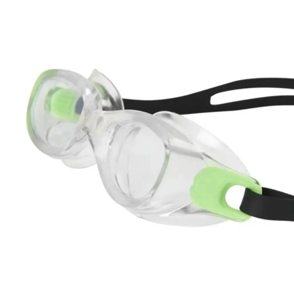 Speedo Adult Futura Classic Swimming Goggle (Clear/Green)