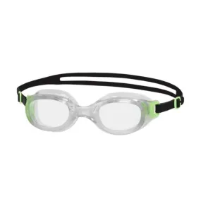 Speedo Adult Futura Classic Swimming Goggle (Clear/Green)