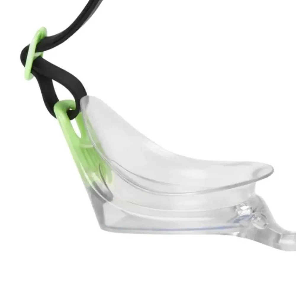 Speedo Adult Futura Classic Swimming Goggle (Clear/Green)