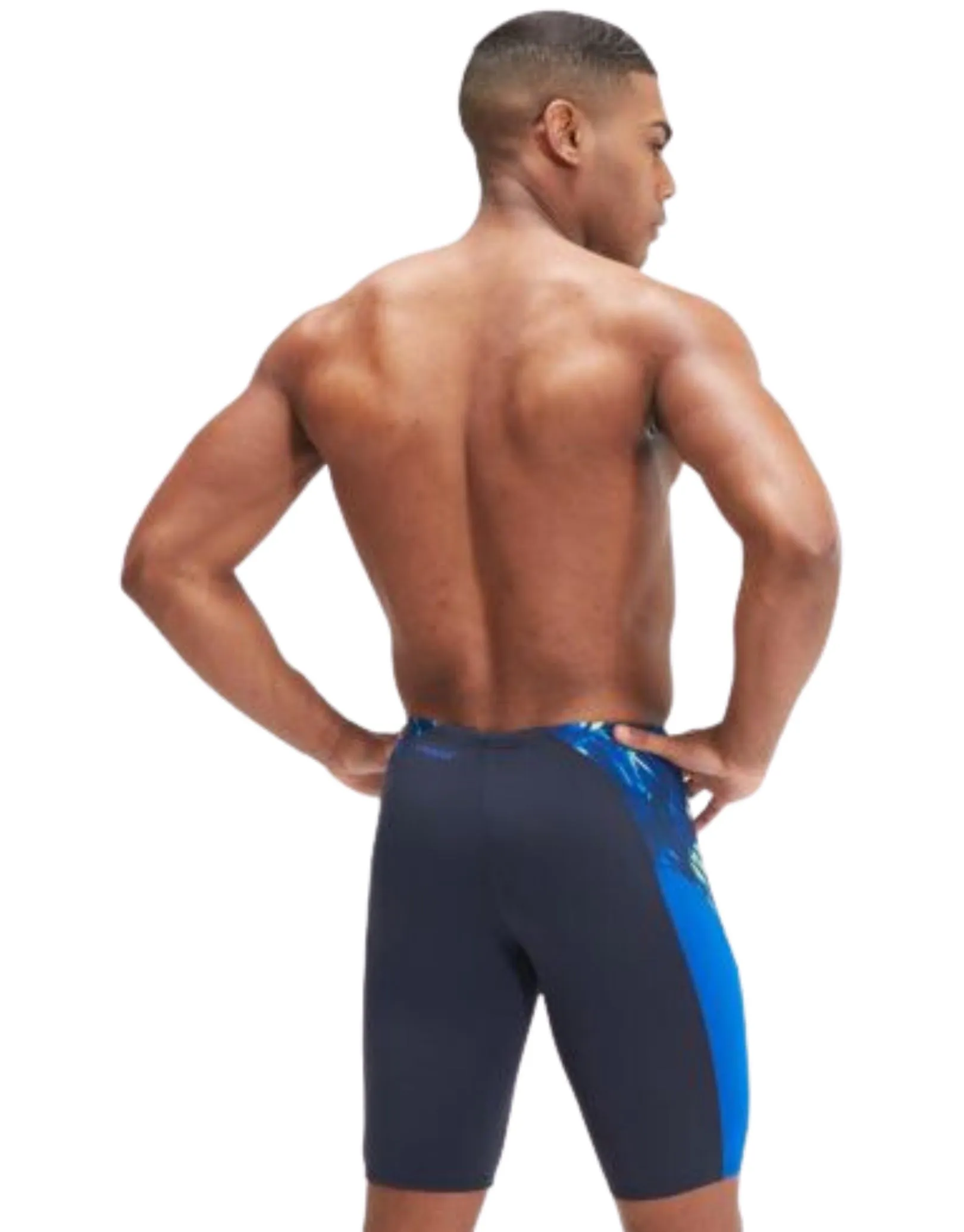 Speedo Eco Endurance Plus Splice Swim Jammer - Navy/Blue