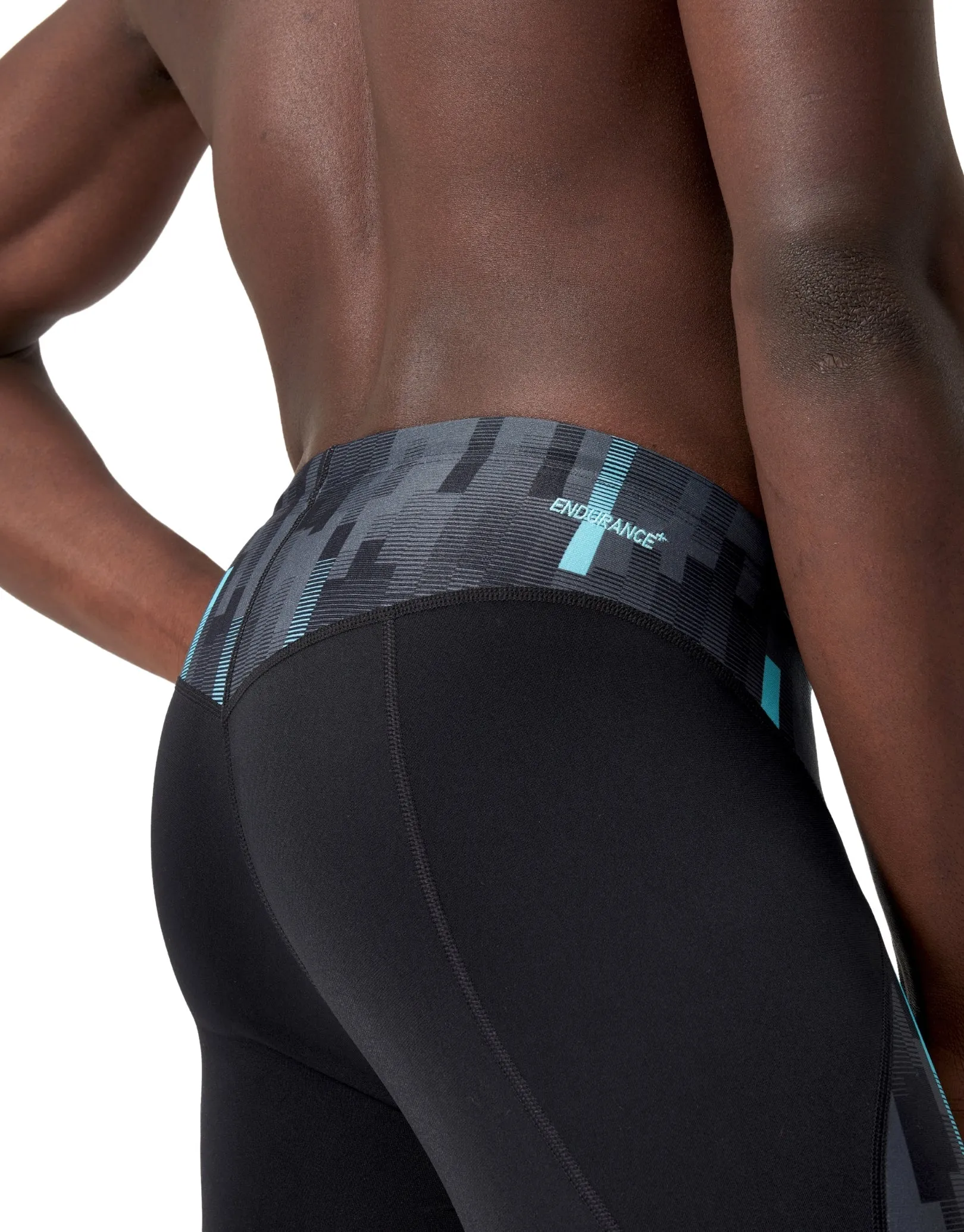 Speedo Endurance+ Max Compression Jammer - Black/Grey