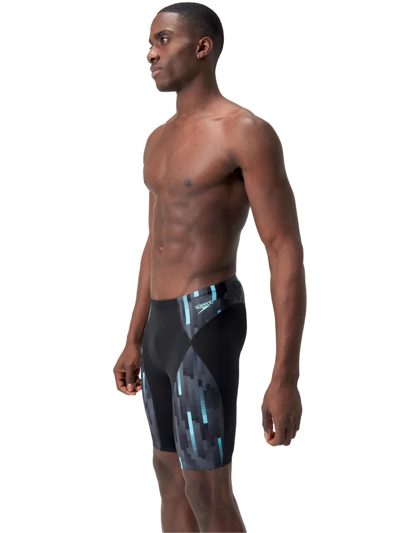 Speedo Endurance+ Max Compression Jammer - Black/Grey