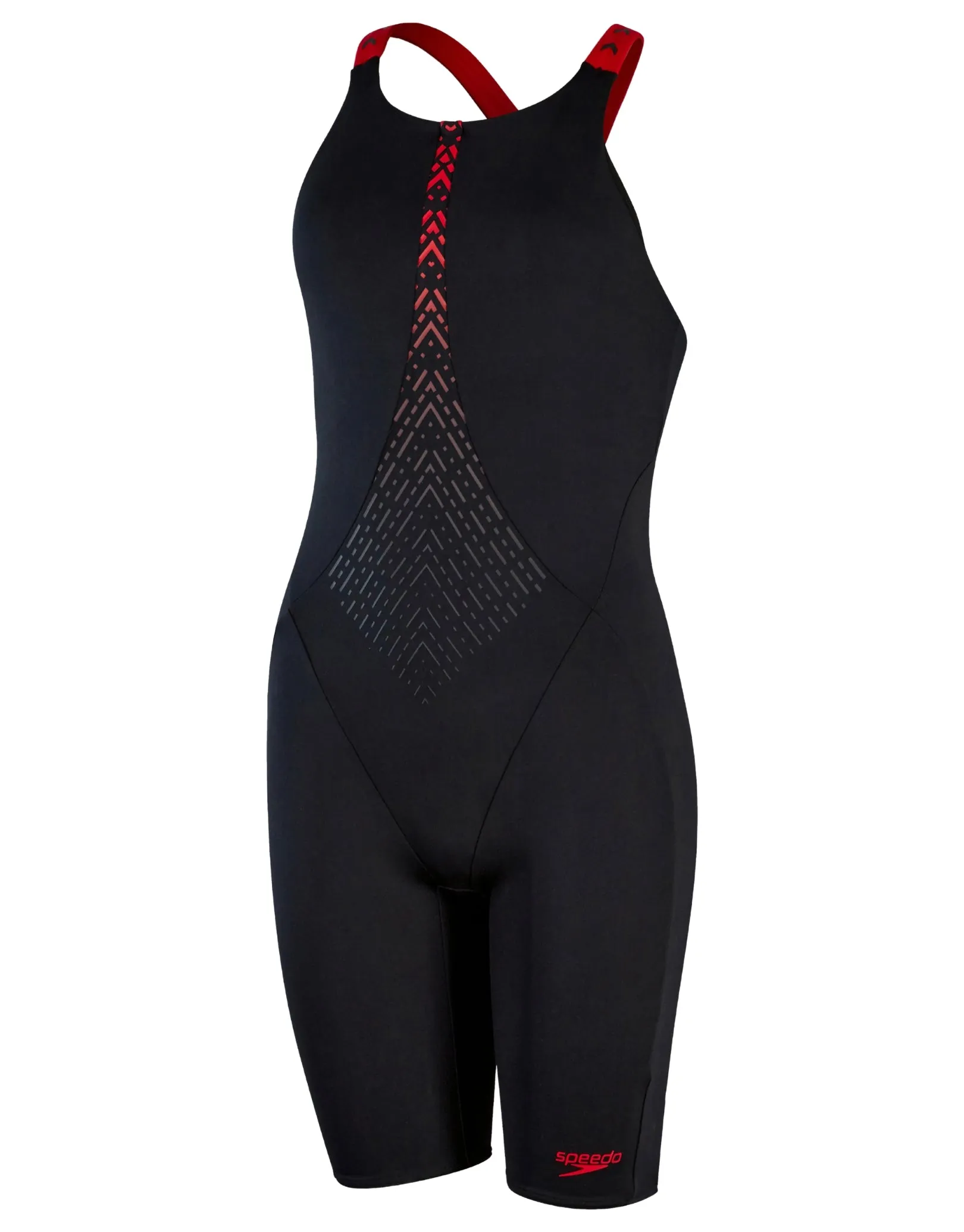 Speedo Hydropod Kneesuit - Black/Red