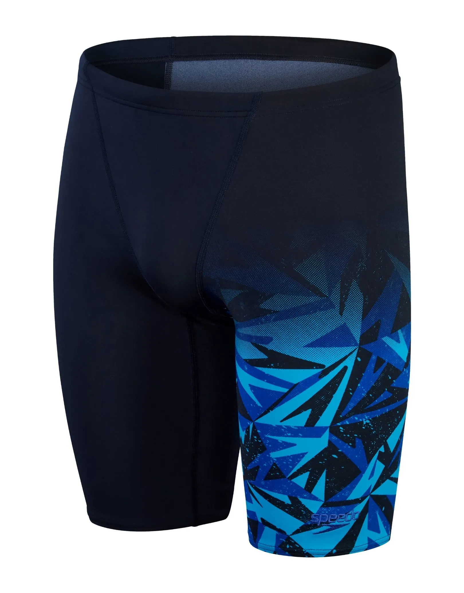 Speedo Hyperboom Placement V-Cut Swim Jammer - Black/Blue