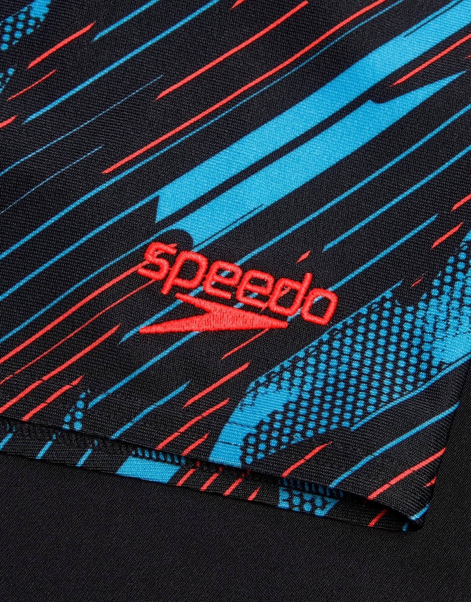 Speedo Hyperboom V-Cut Swim Jammer - Black/Blue