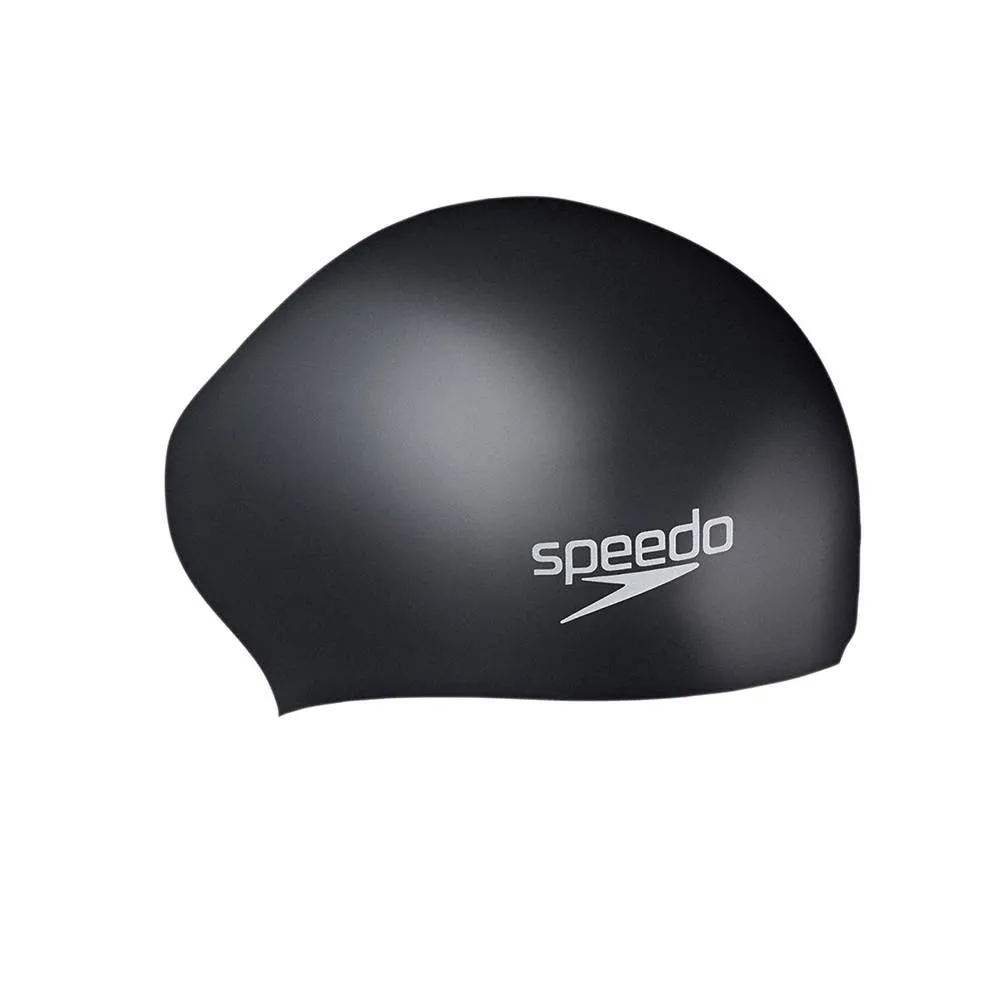 Speedo Long Hair Swimming Cap (Black)