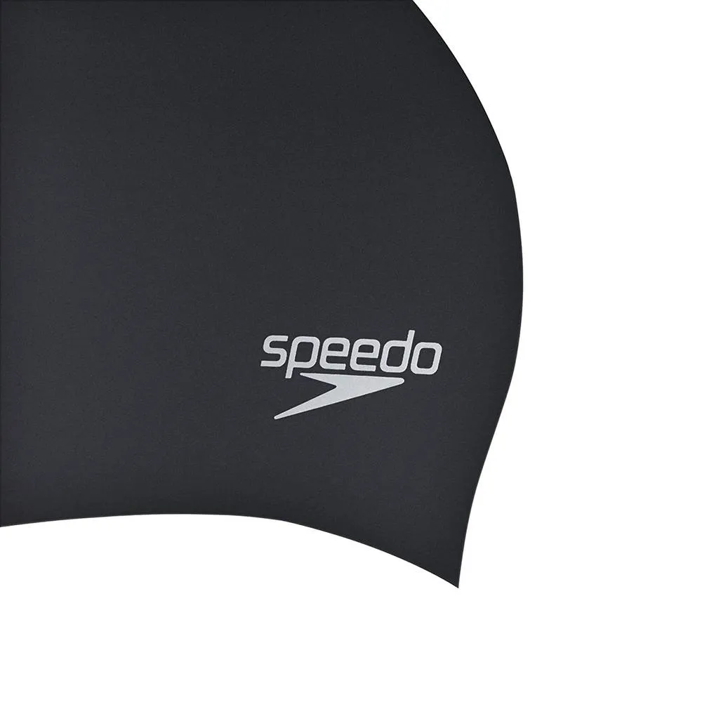 Speedo Long Hair Swimming Cap (Black)