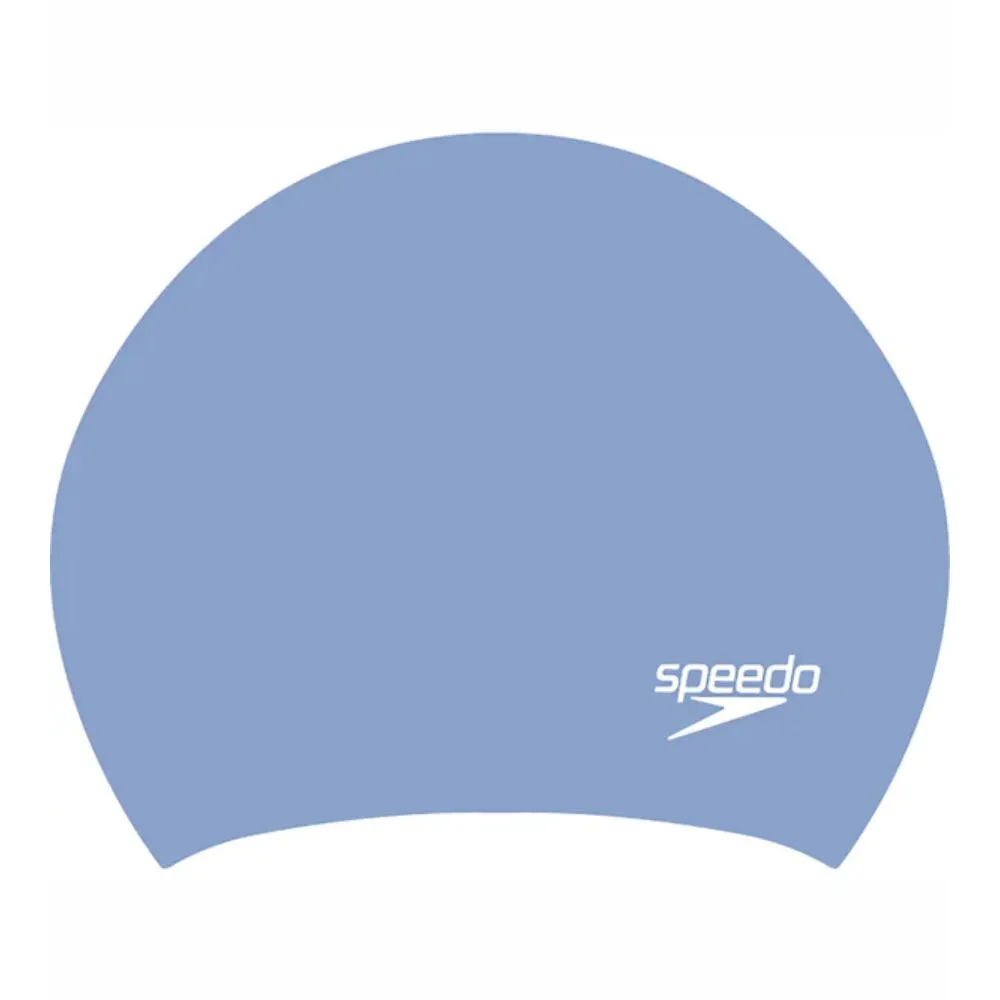 Speedo Long Hair Swimming Cap (Blue/Purple)