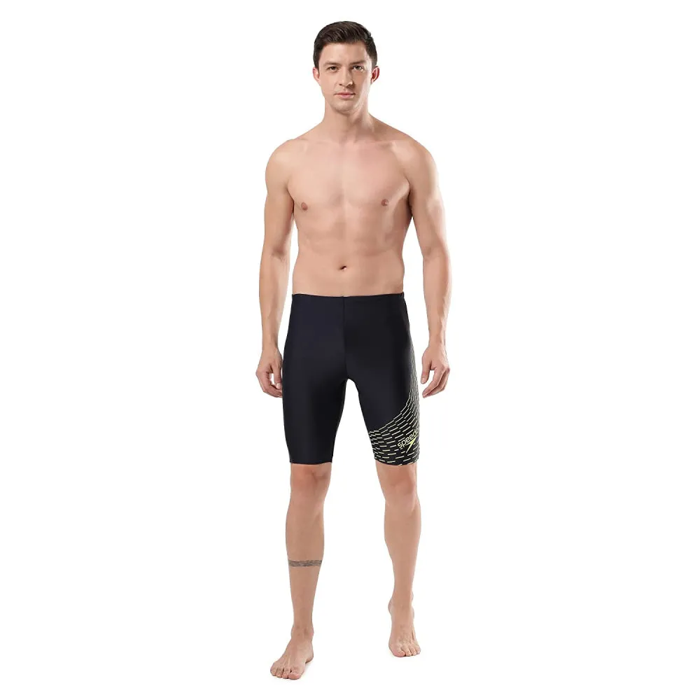 Speedo Men's Medley Logo Jammer (True Navy/Spritz)