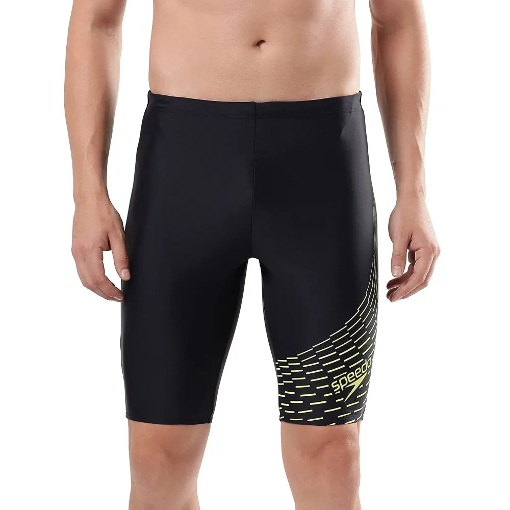 Speedo Men's Medley Logo Jammer (True Navy/Spritz)