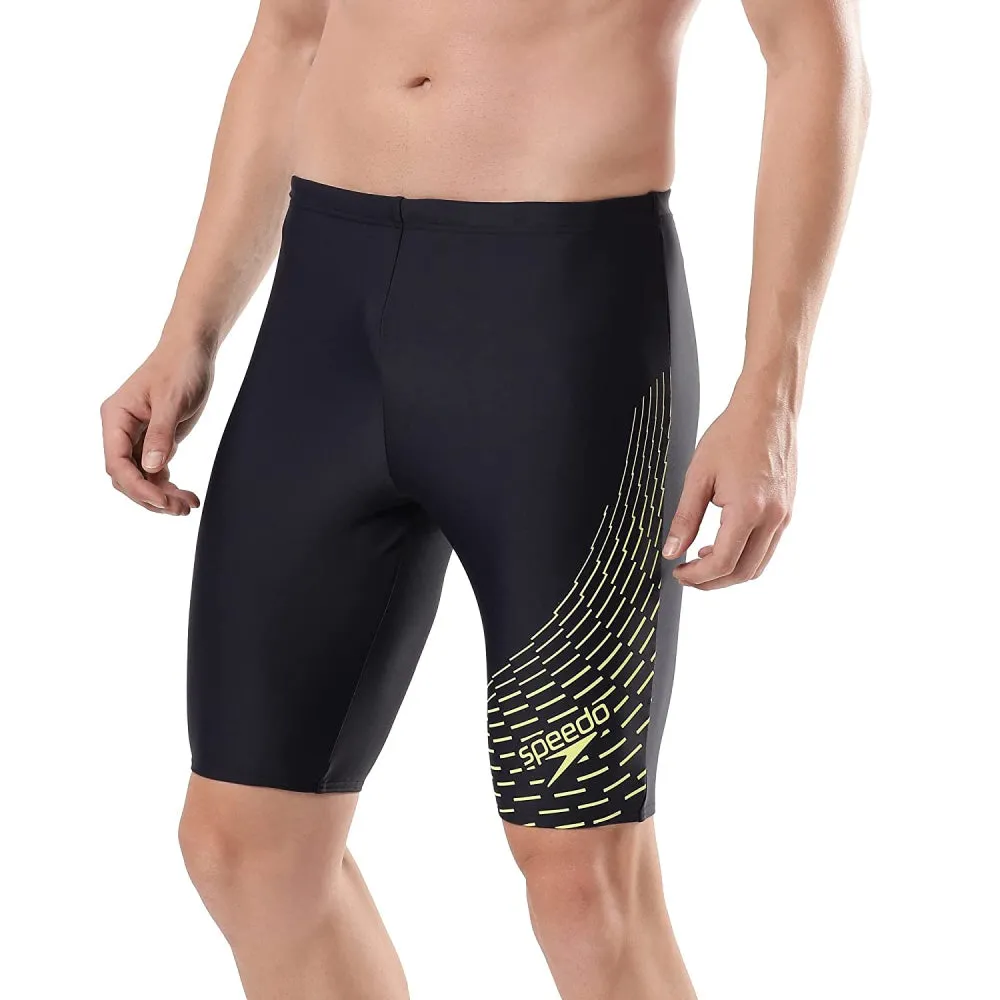 Speedo Men's Medley Logo Jammer (True Navy/Spritz)