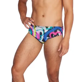 Speedo Men's Olympic Edition Printed One Brief Swimsuit - 2024