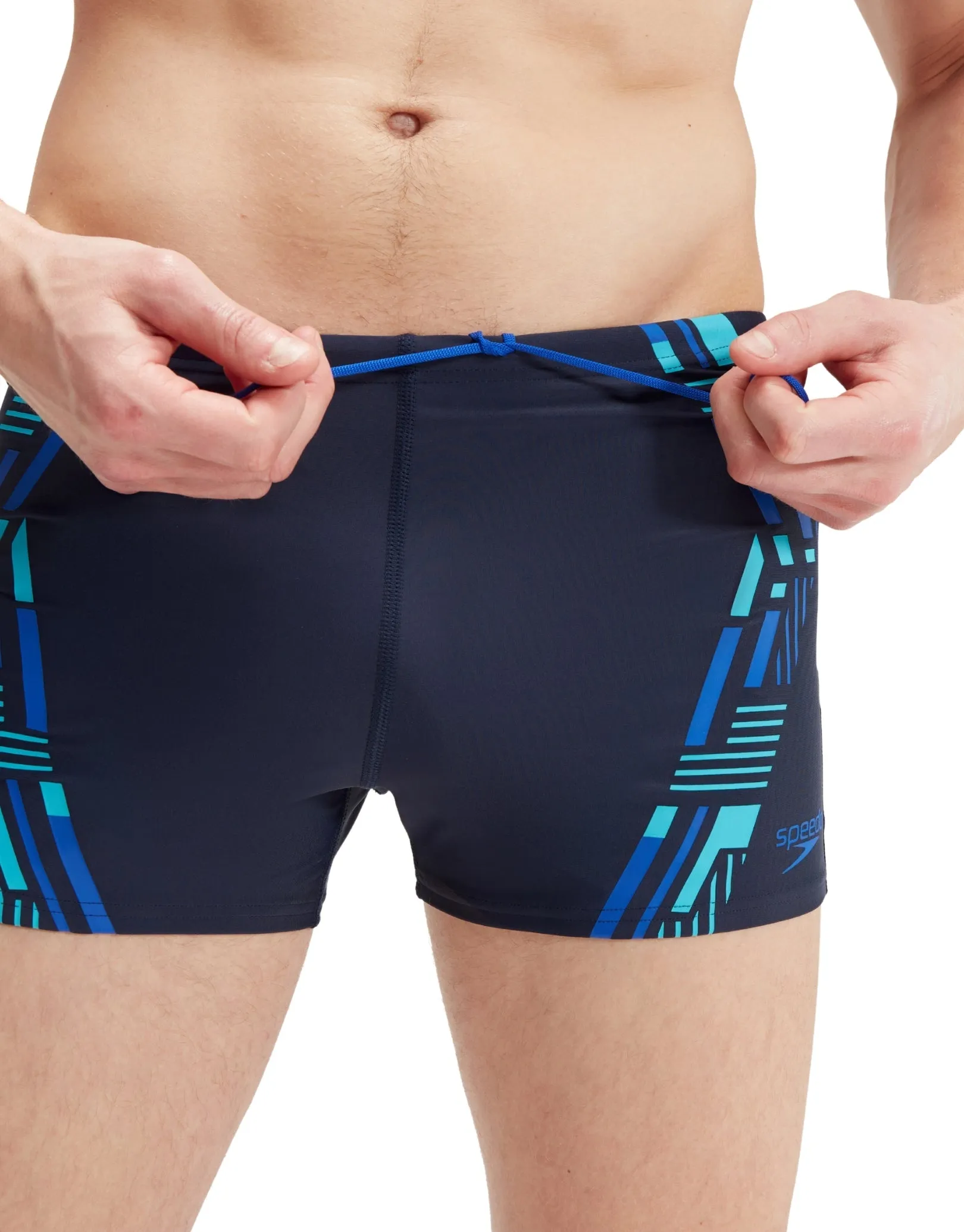 Speedo Technical Printed Aquashort - Navy/Blue