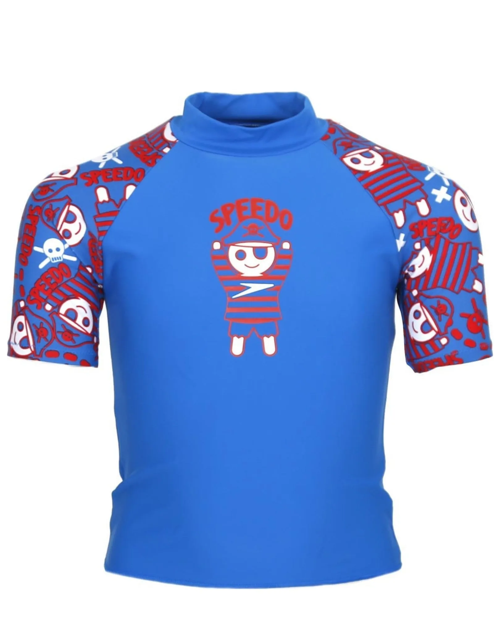 Speedo Tots Boys Pirates Sun Protection T-Shirt - Blue