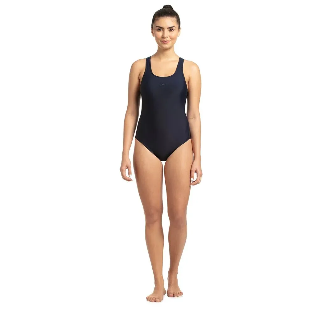 Speedo Women's Lycra Racerback One-Piece (True Navy)