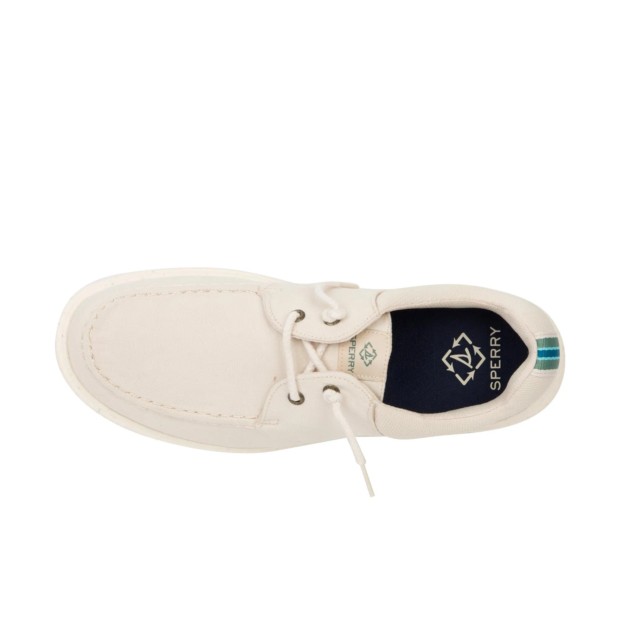 Sperry Captains Moc SeaCycled Cream