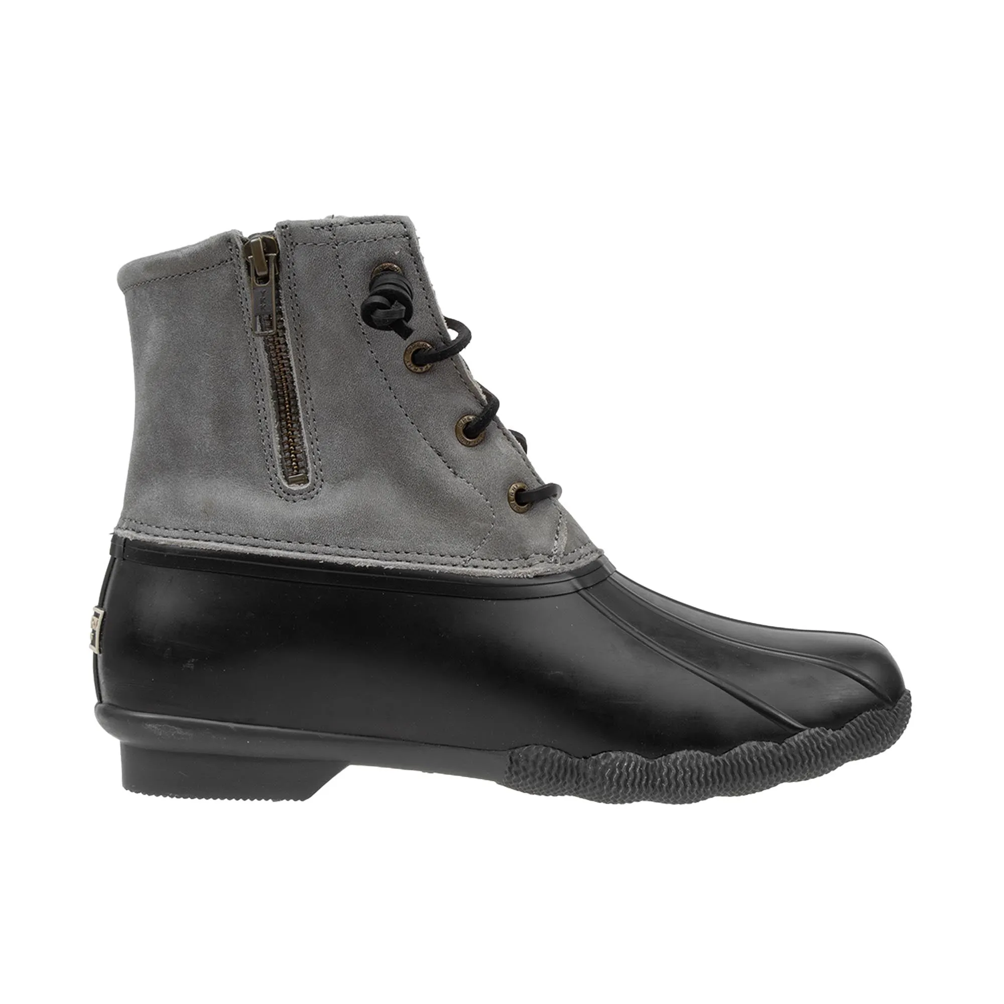 Sperry Womens Saltwater Duck Boot Black/Grey