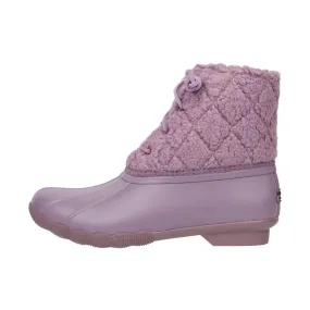 Sperry Womens Saltwater Sherpa Purple