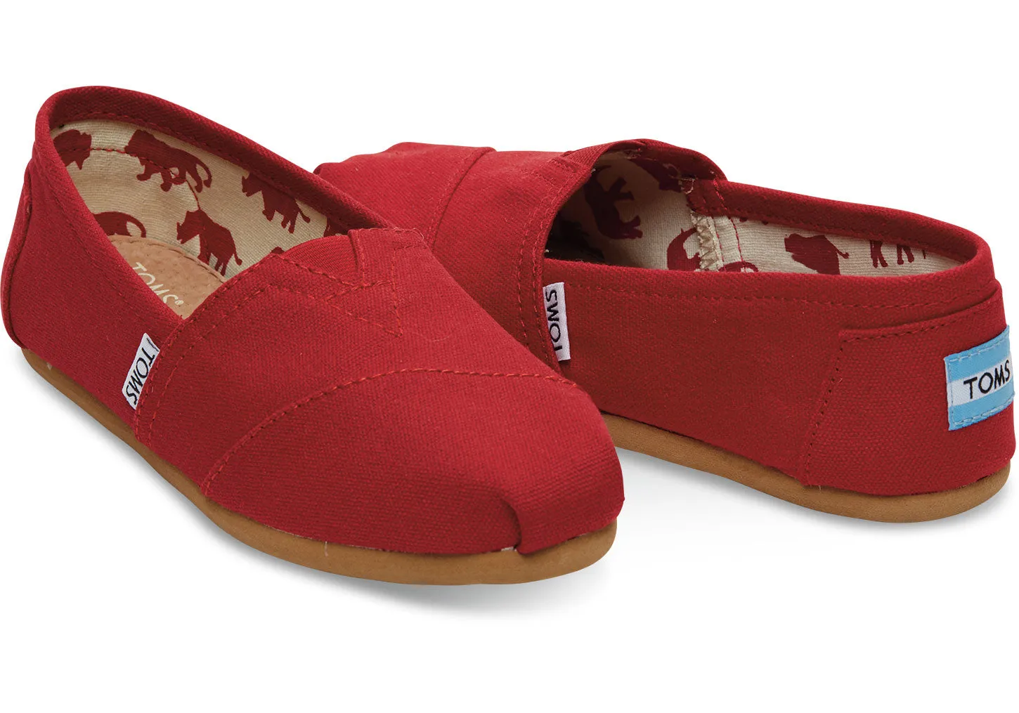 Toms Classic Red canvas