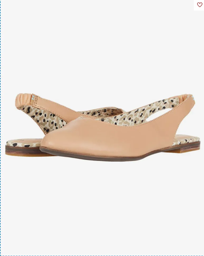 TOMS Julie Slingback Flat-FINAL SALE