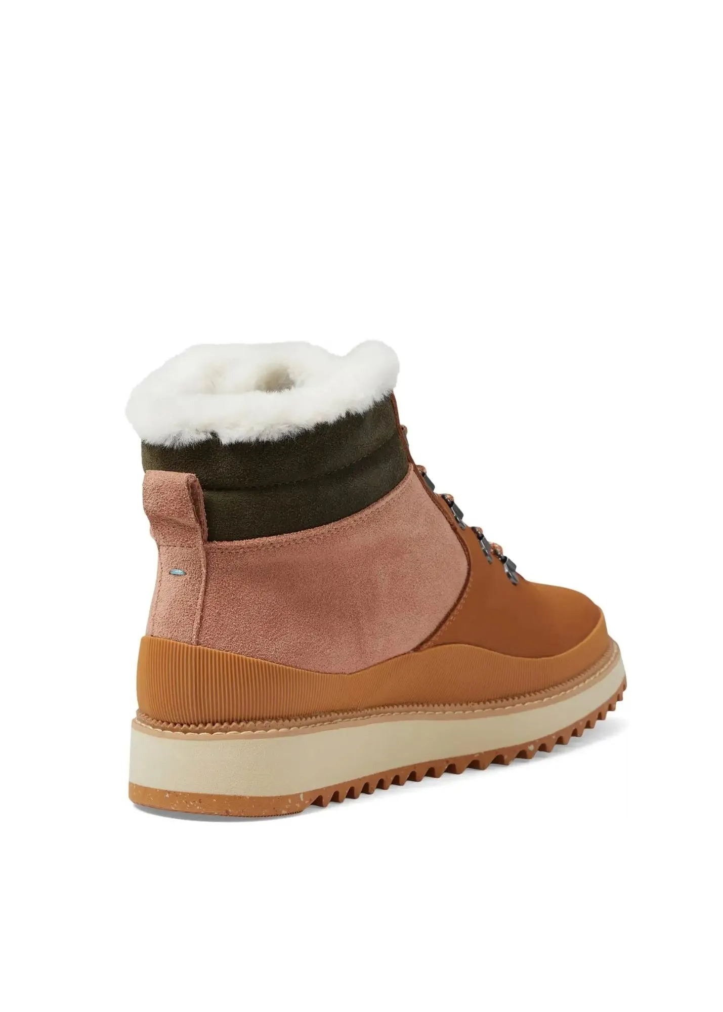 TOMS Mojave Faux Fur Lace-up Boot - FINAL SALE