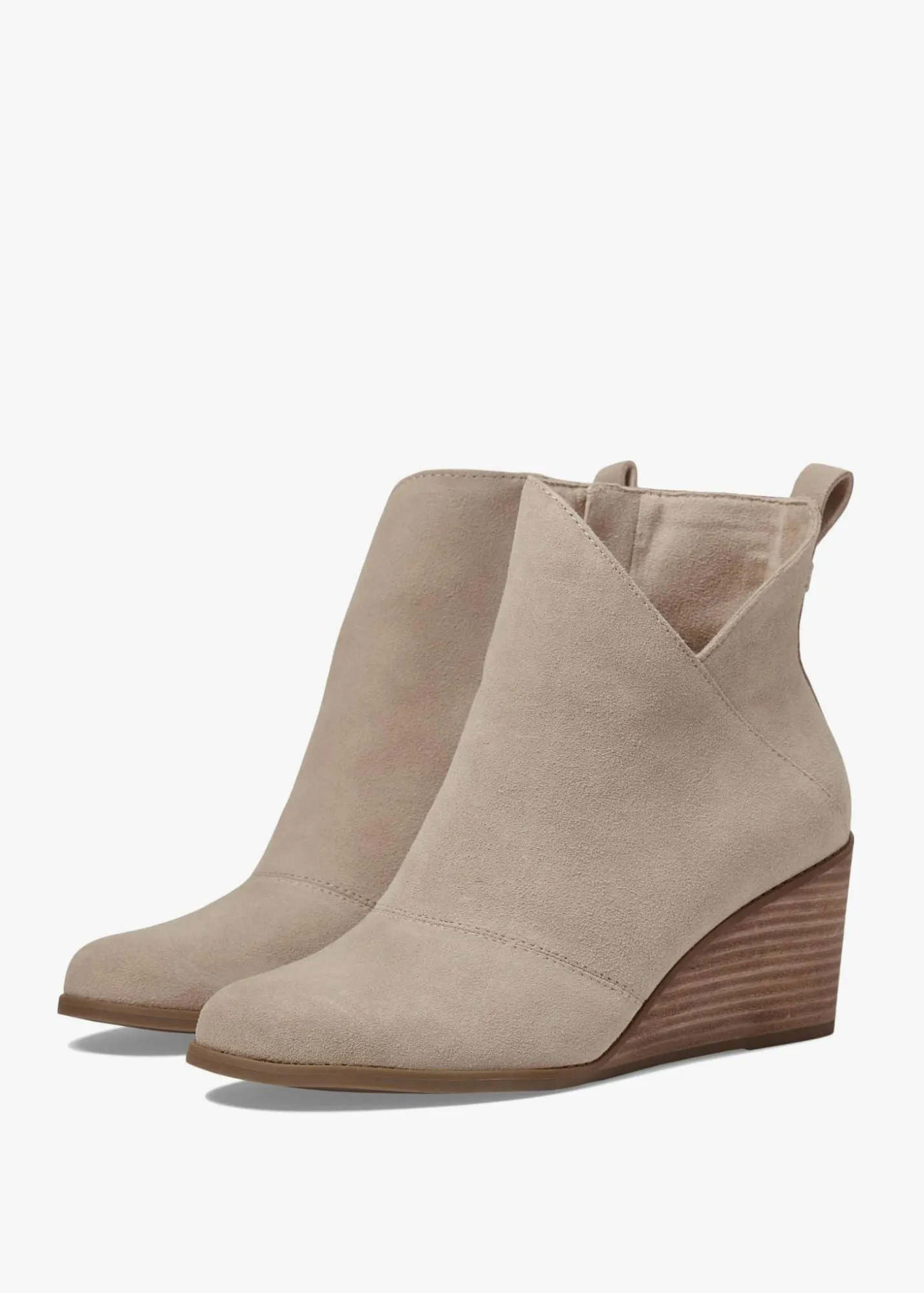 TOMS Sutton Suede Wedge Boot - FINAL SALE