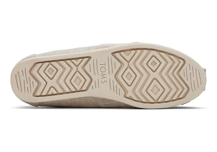 Toms Women's Alpargata Textured Woven Slip On Shoe