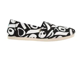 Toms Women's Classic Alpargata Abstract Canvas Print Slip On Shoe