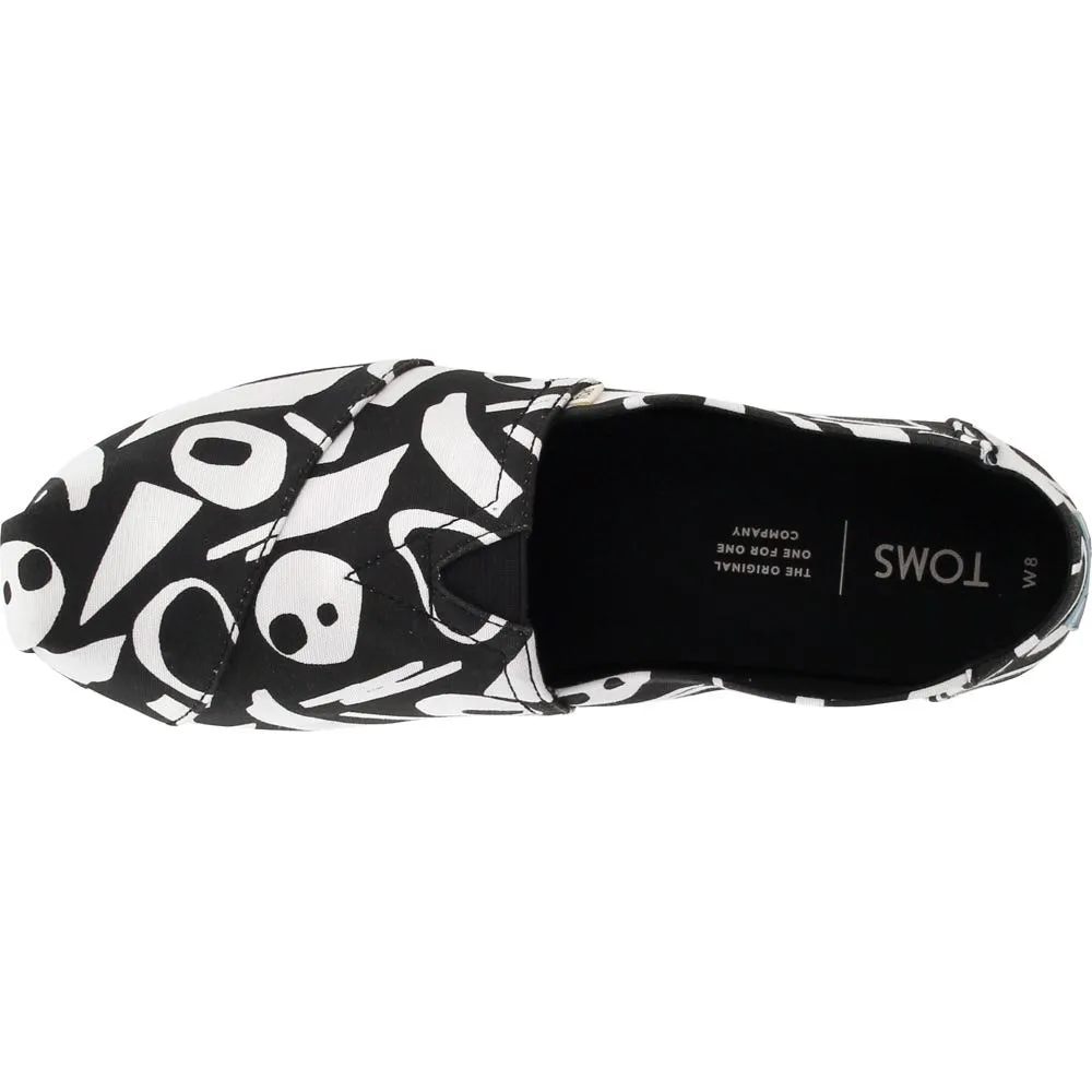 Toms Women's Classic Alpargata Abstract Canvas Print Slip On Shoe