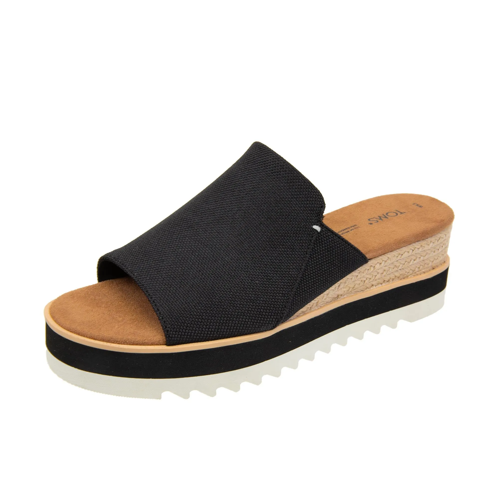 TOMS Womens Diana Mule Sandal Black