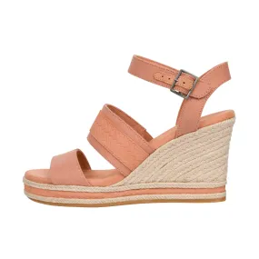 TOMS Womens Madelyn Wedge Sandal Sandy Beige