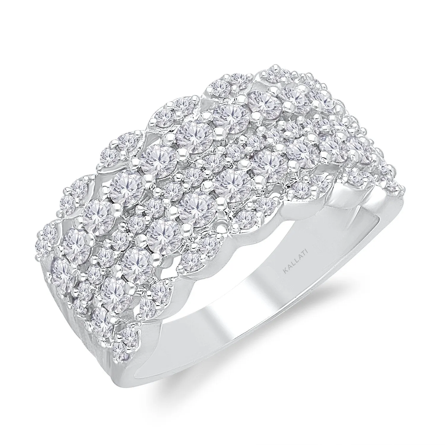 White Gold Diamond Eternal Ring