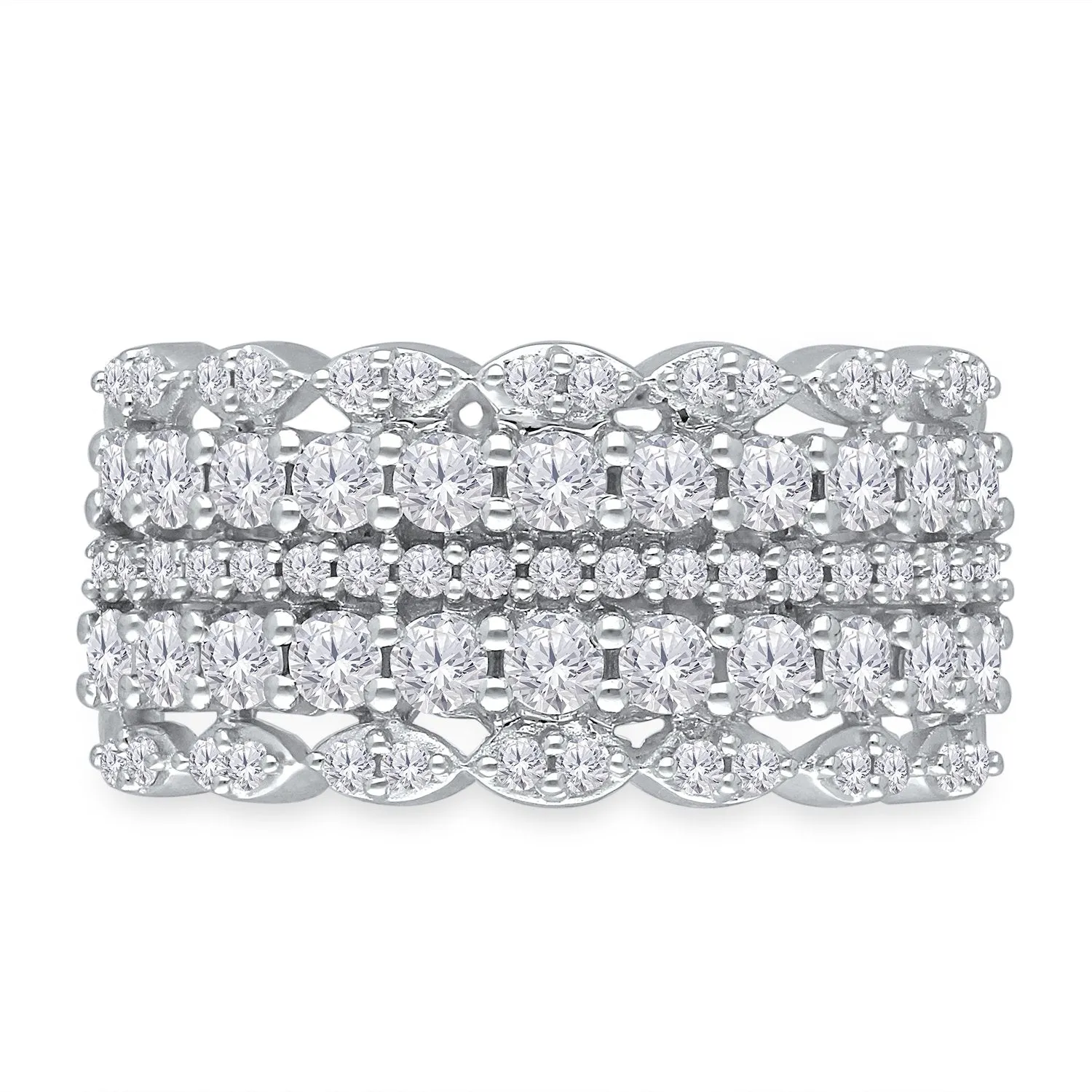 White Gold Diamond Eternal Ring