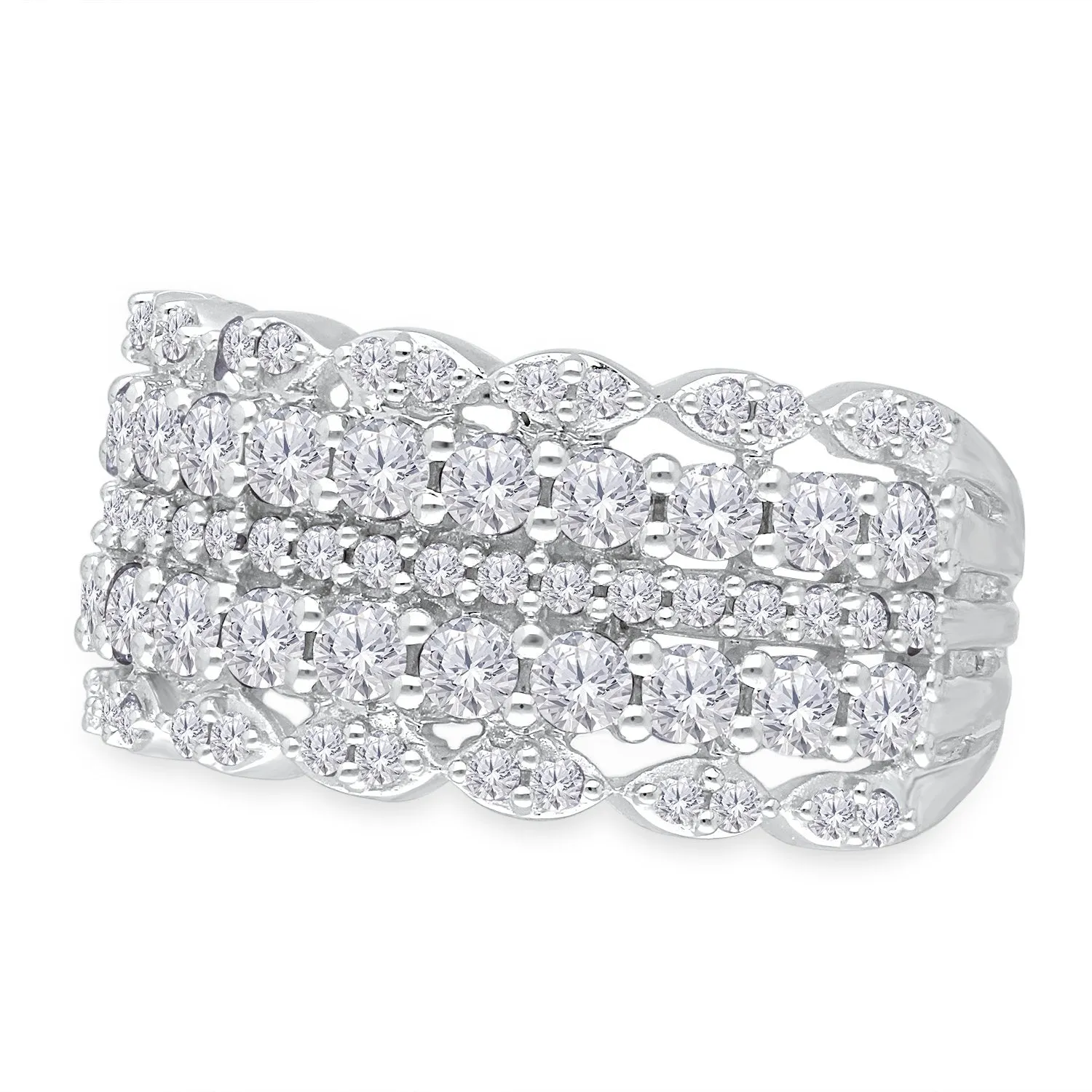 White Gold Diamond Eternal Ring