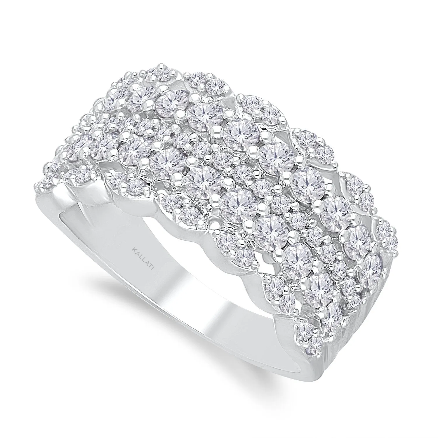 White Gold Diamond Eternal Ring