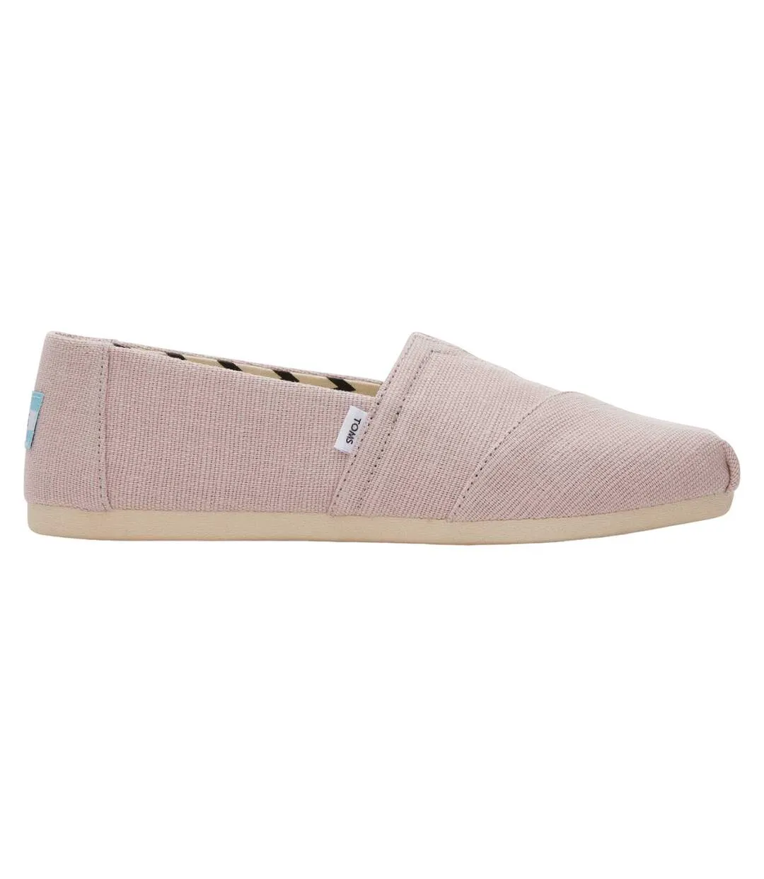 Womens/ladies alpargata heritage canvas espadrilles ballet pink Toms