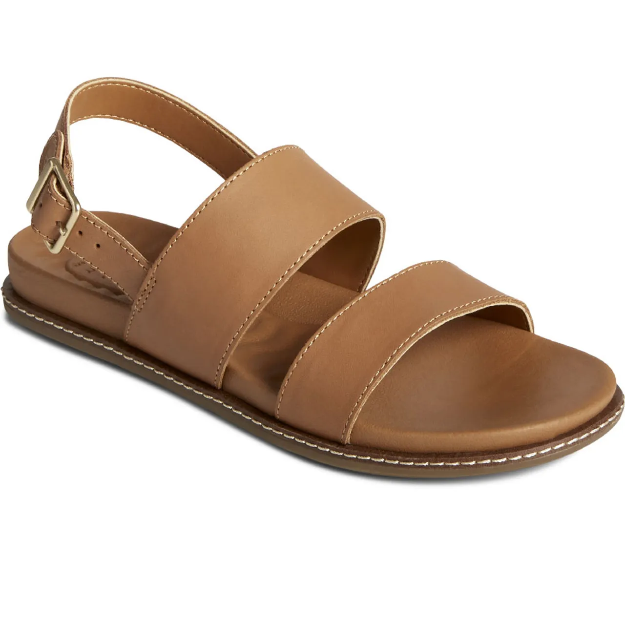 Women's Sperry Topsider Waveside Plushwave Backstrap Sandal - Tan