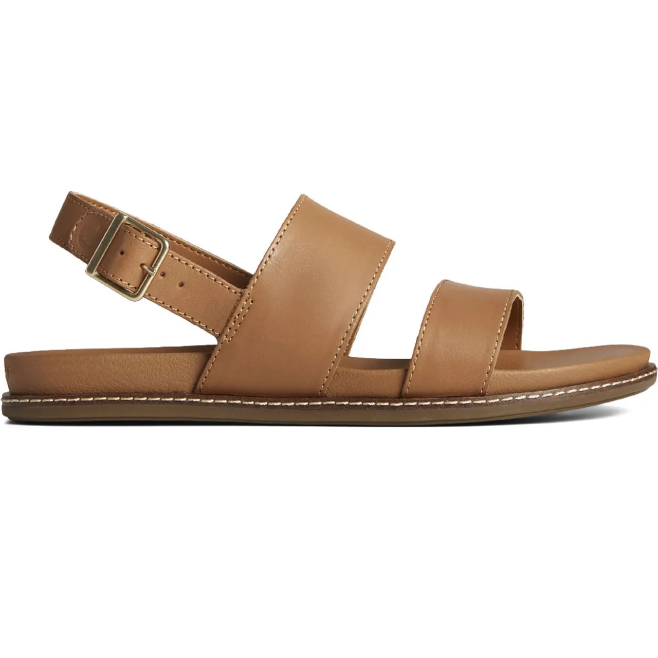 Women's Sperry Topsider Waveside Plushwave Backstrap Sandal - Tan